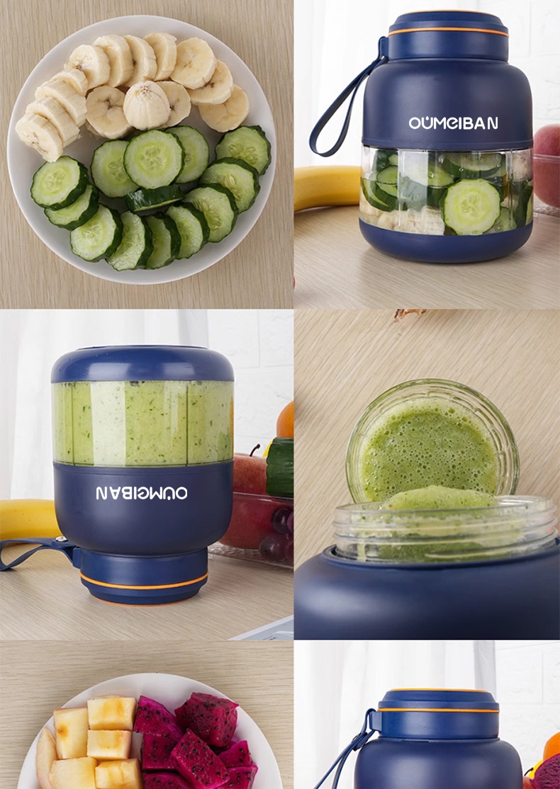 Electric Portable Small Wireless Juicer Cup Tons Barrels Juice - Image 5