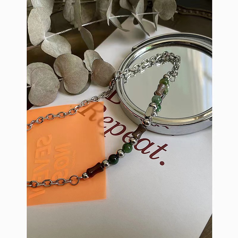S925 Sterling Silver French Entry Lux Niche Design Necklace