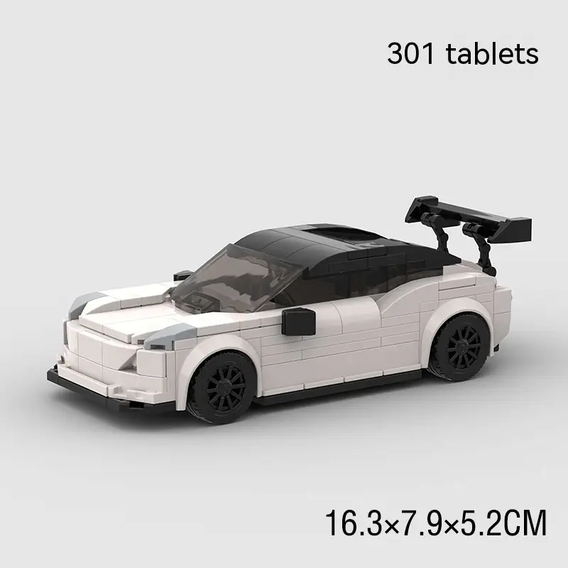 Chinese Puzzle Building Blocks Tesla Technology CAR Children's Educational Toys