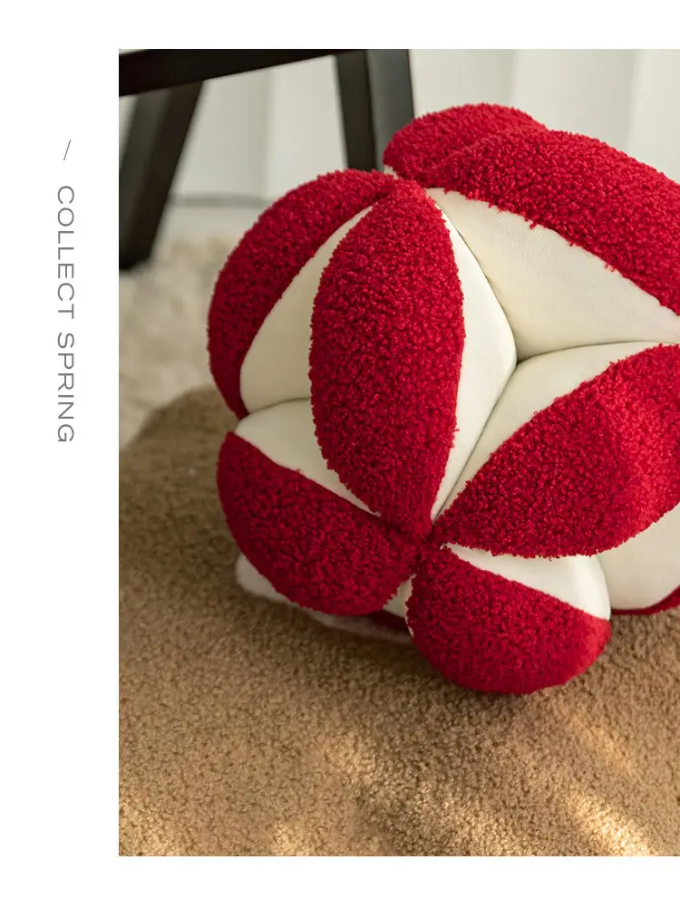 Ins Style Light Luxury Hydrangea Pillow Shaped Decorative Pillow