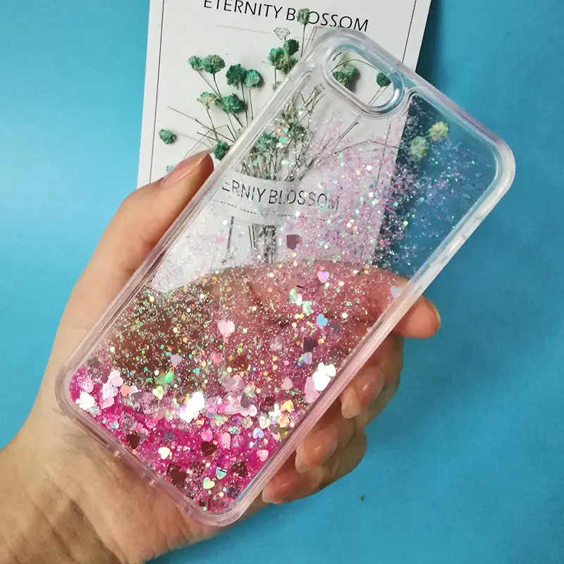 Creative Squeezing Toy Liquid Quicksand Phone Case