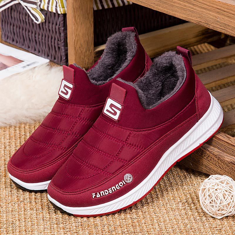 Title 4, Outdoor leisure short plush warm cotton boots