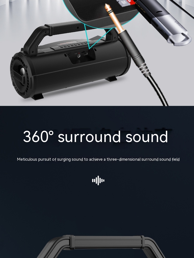 B99 Portable Outdoor Portable Bluetooth Speaker - Image 7