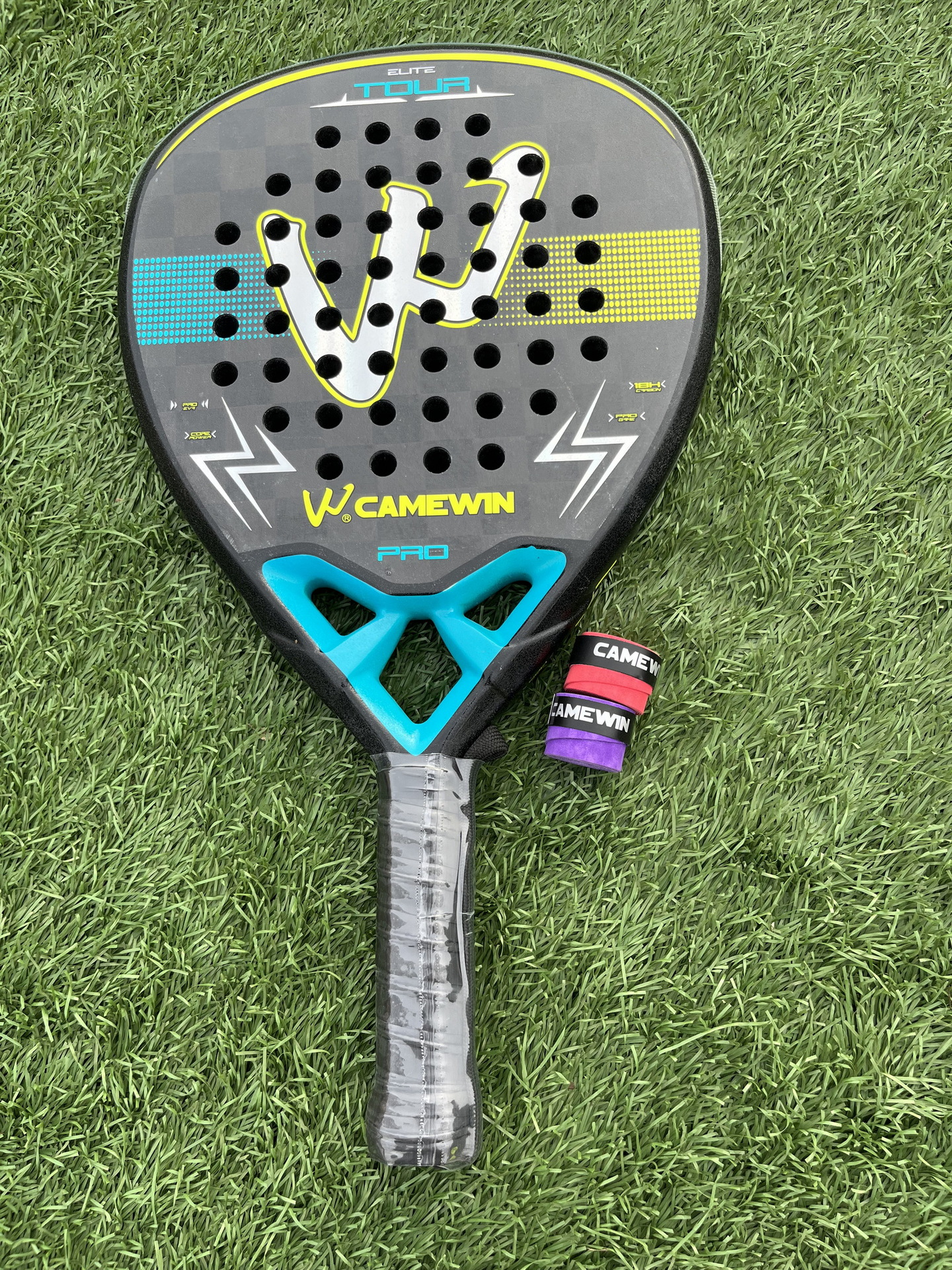 18K Transparent Carbon Beach Tennis Rackets - Image 5