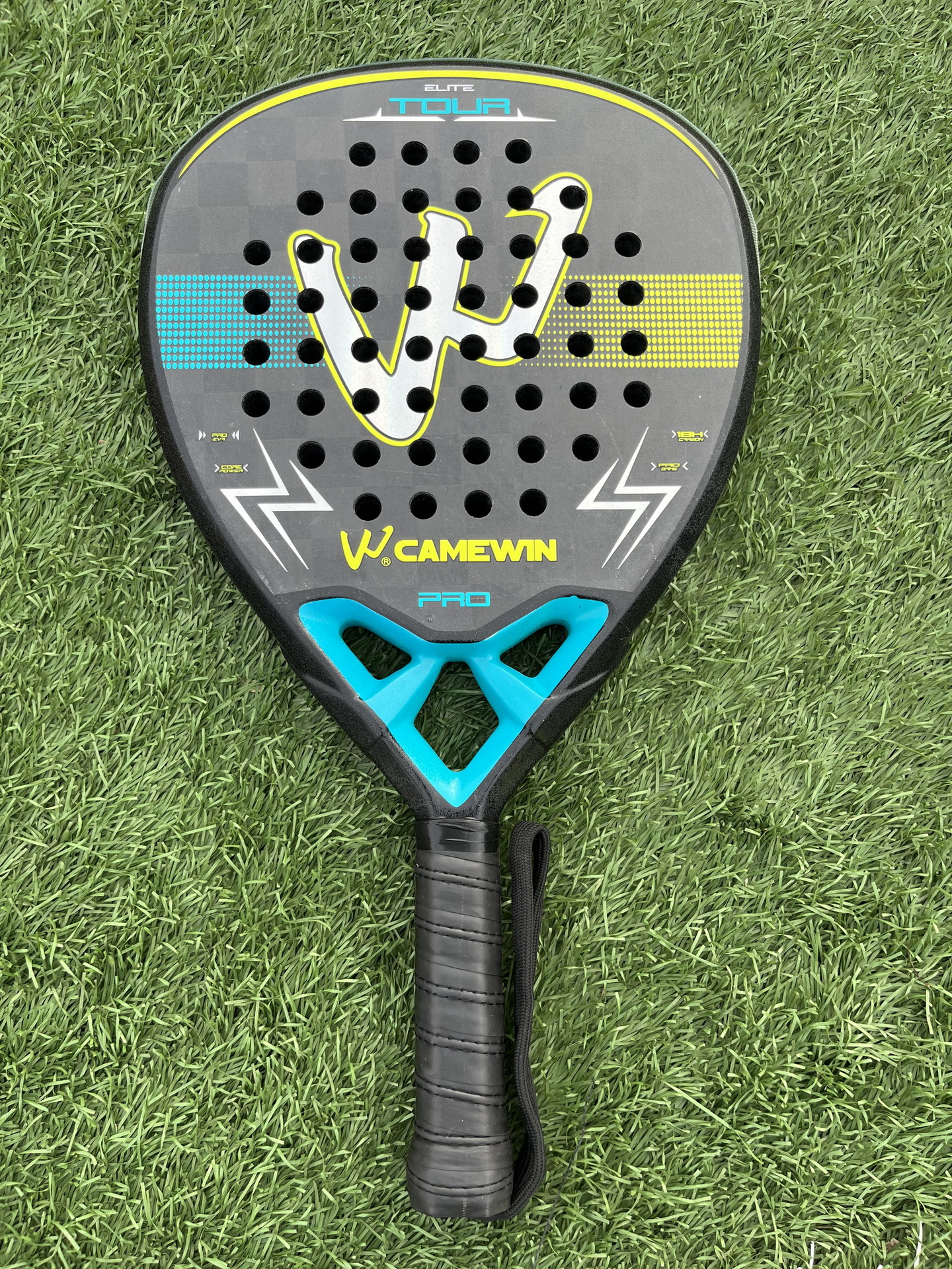 18K Transparent Carbon Beach Tennis Rackets - Image 4