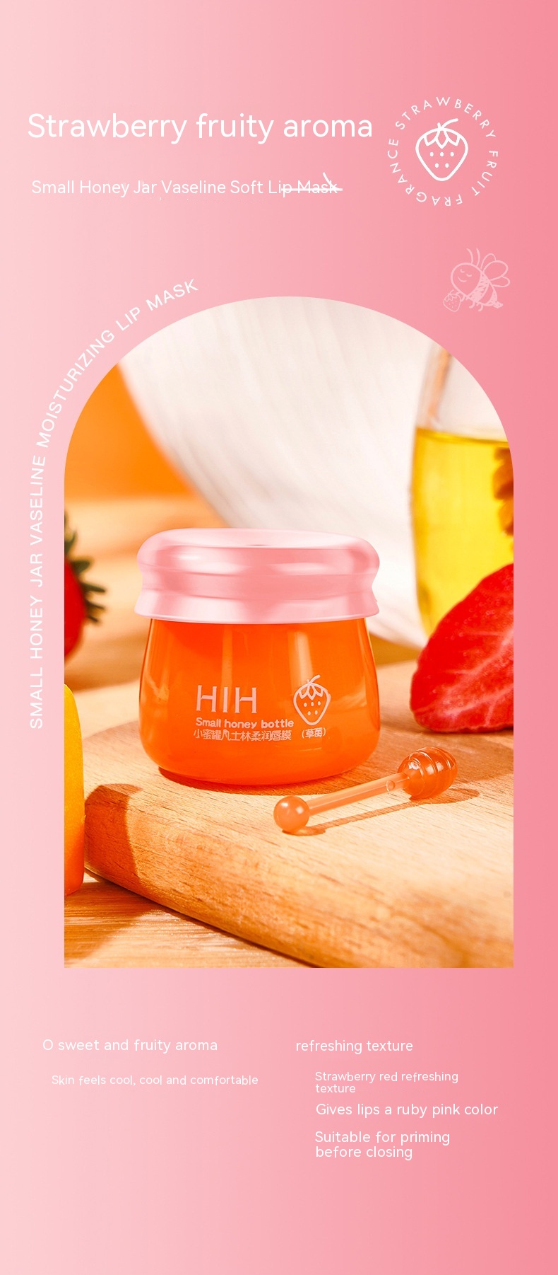 Four Sets Of Lip Masks To Improve Lip Dryness, Peeling, And Fruity Taste - Image 8
