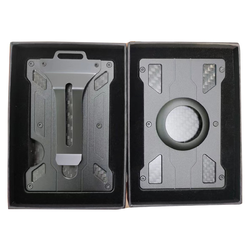 Title 2, Metal Card Bag Aluminum Alloy Card Clamp Men