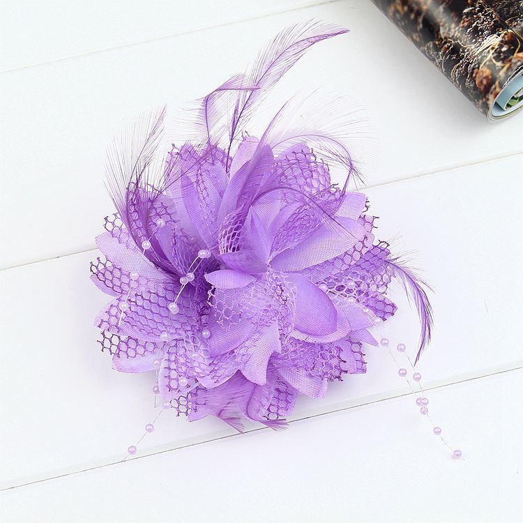 Title 10, Dance Performance Hair Ring Wool Bead Line Fabr...