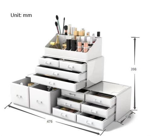 Household Fashion Cosmetics Storage Box — foto 3