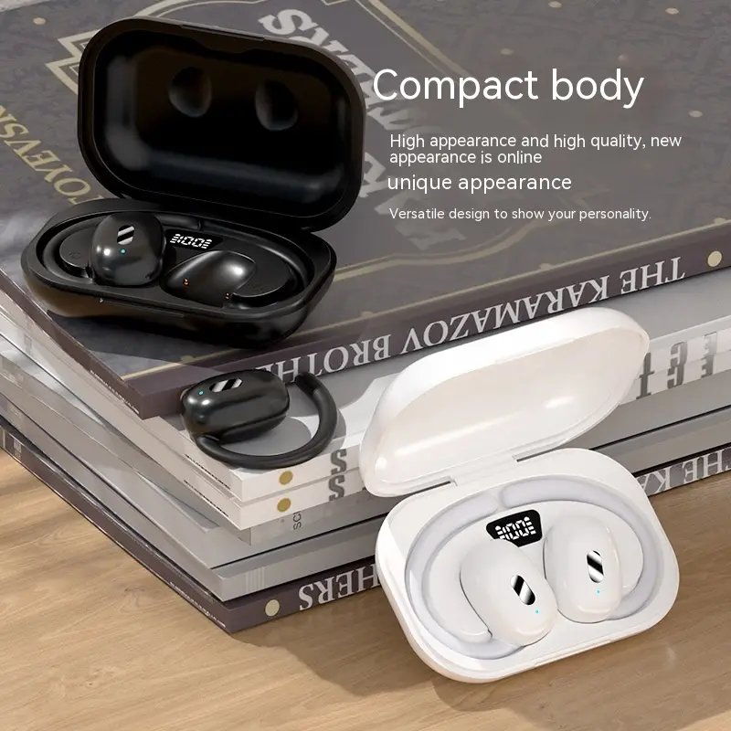 R23 Bluetooth Headset Digital Display Ear-mounted