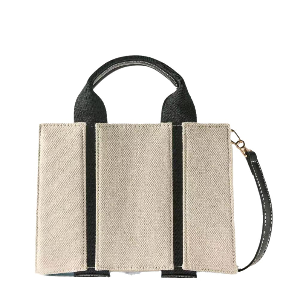 High-quality Canvas Stitching Portable Shoulder Messenger Bag