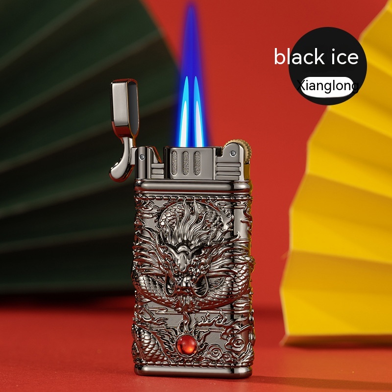 Title 2, Inflatable Blue Fire Personalized Lighter