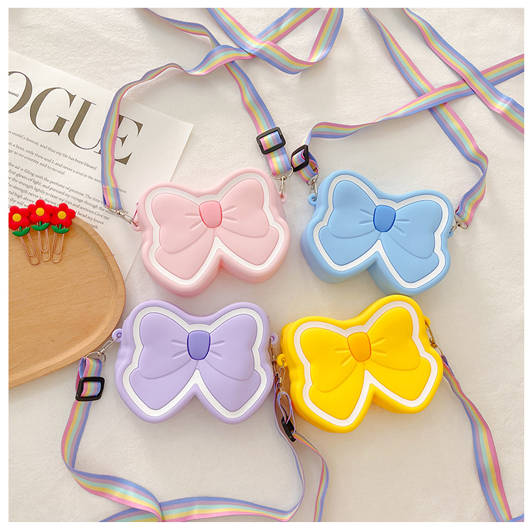 Children's Silicone Cute Butterfly Shoulder Bag — foto 19