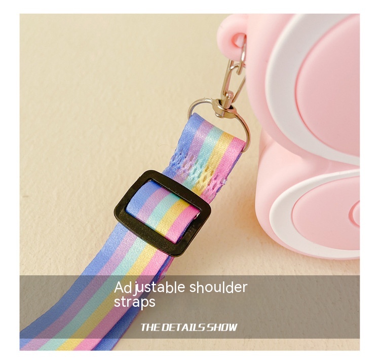 Children's Silicone Cute Butterfly Shoulder Bag — foto 3