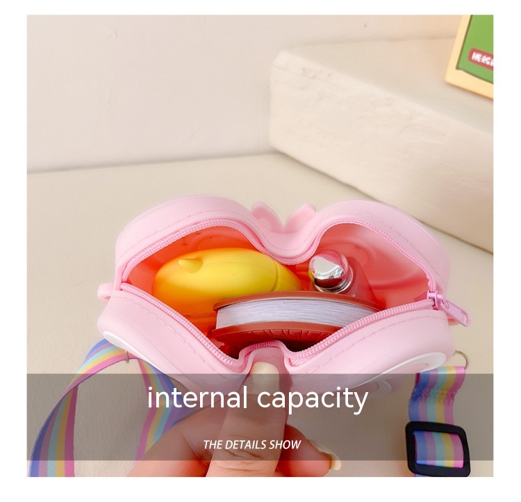 Children's Silicone Cute Butterfly Shoulder Bag — foto 16