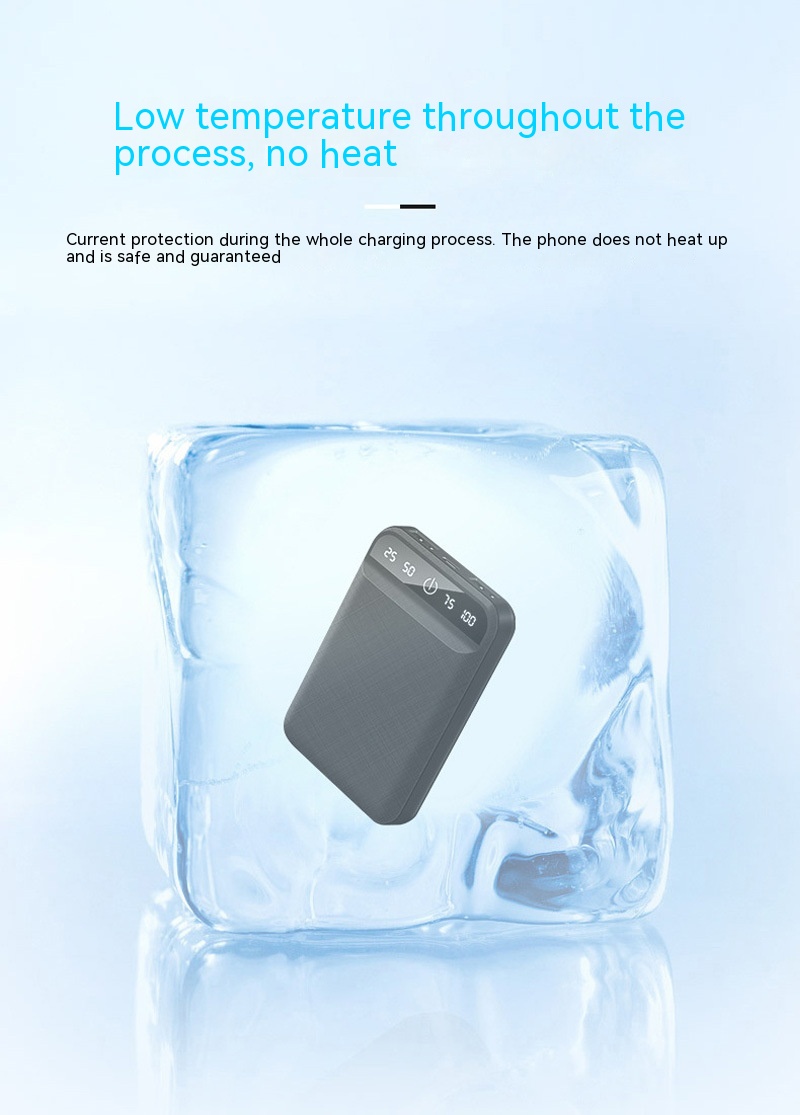 Mini Power Bank 20000 MA Small Portable Large Capacity Mobile Power Supply 20