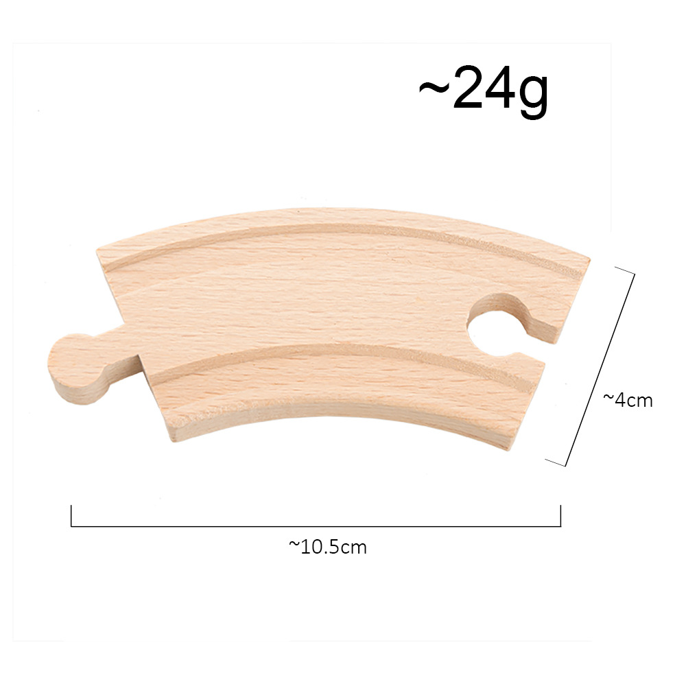 Title 7, Beech Wood Track Train Toy Assembled