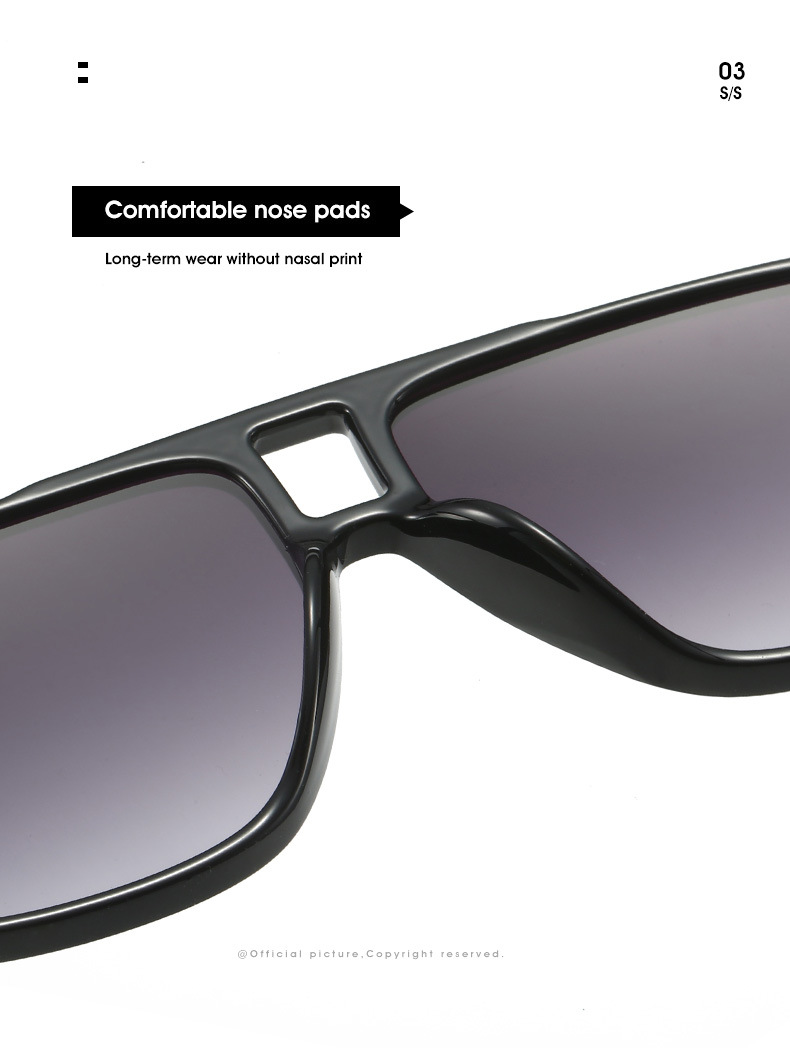 Double Beam Toad Retro Flying Leopard Print Stylish Sunglasses - Image 11