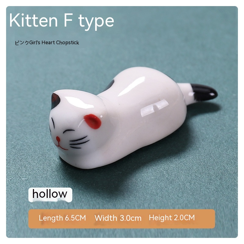 Title 5, Cartoon Japanese Style Cute Animal Small Cerami...