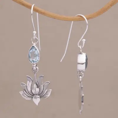 High-grade Vintage Lotus Earrings