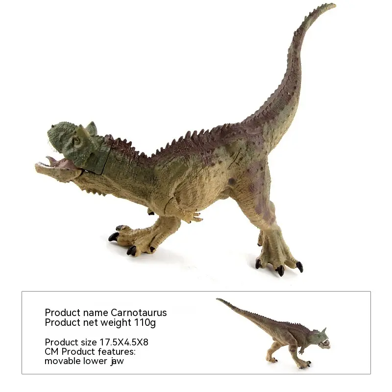 Dinosaur Model Toy Supporting Posture Ox And Dragon Double Crown Dragon Xunraptor