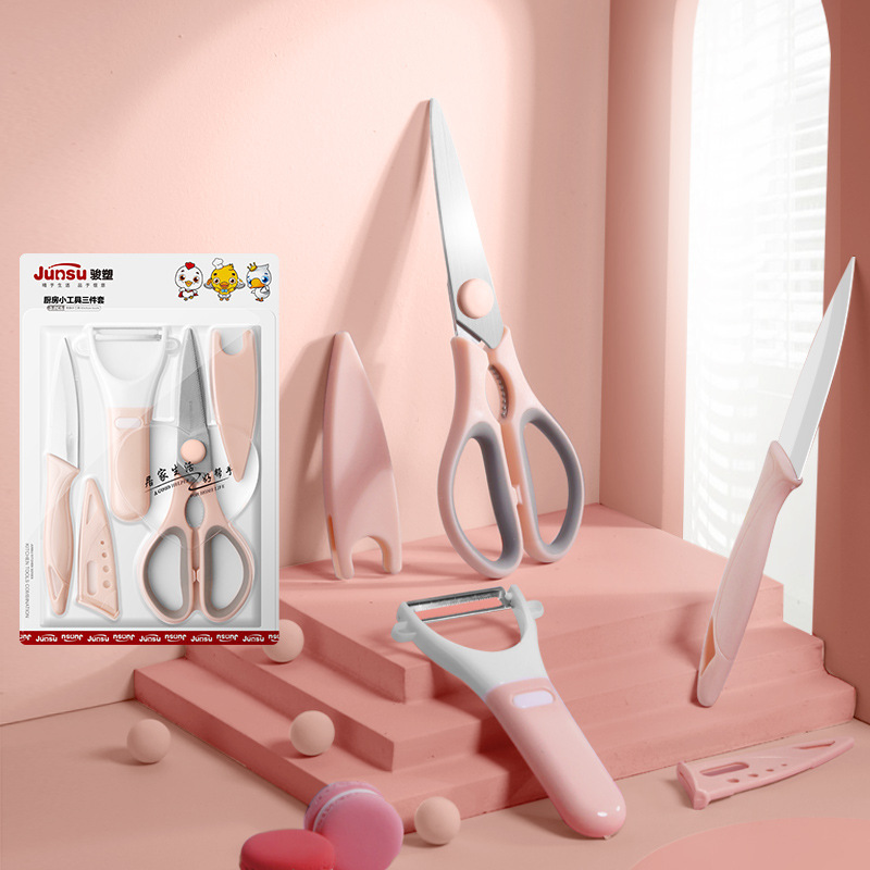 Title 4, Stainless Steel Kitchen Scissors Household Poin...