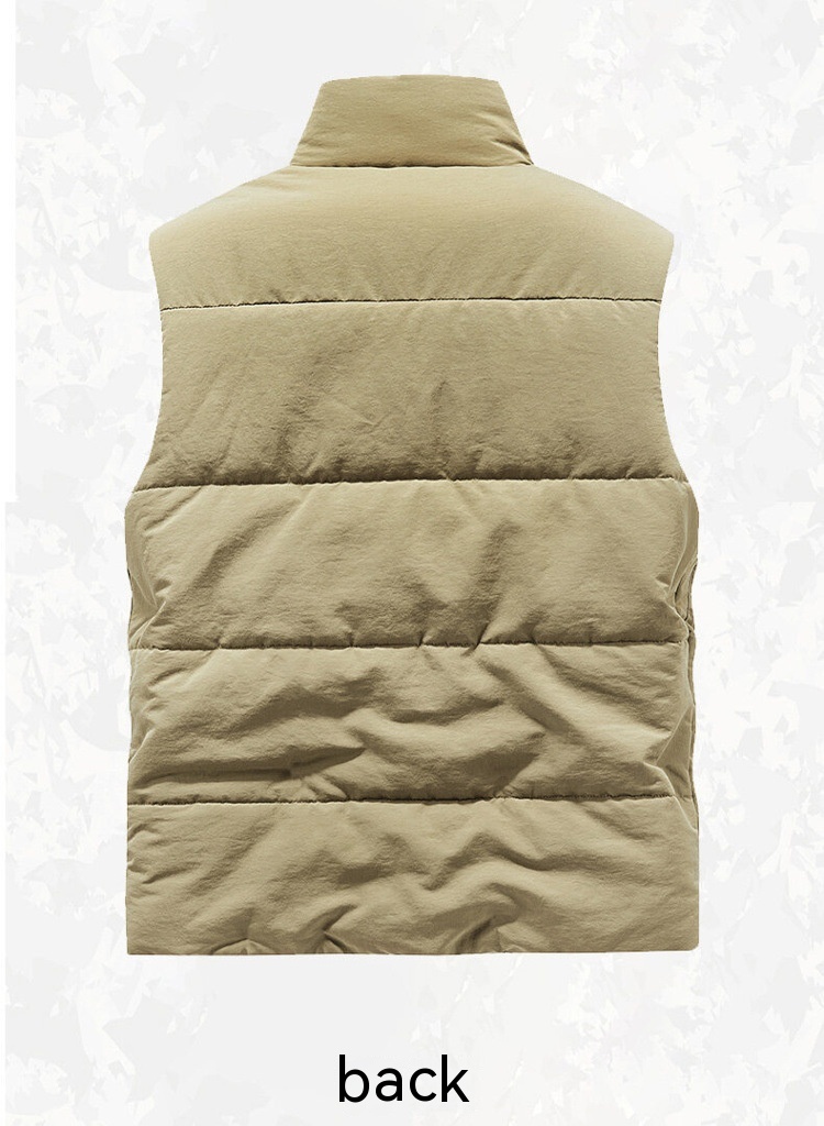 Title 7, Fleece-lined Thickening Vest Multi-pocket Workw...