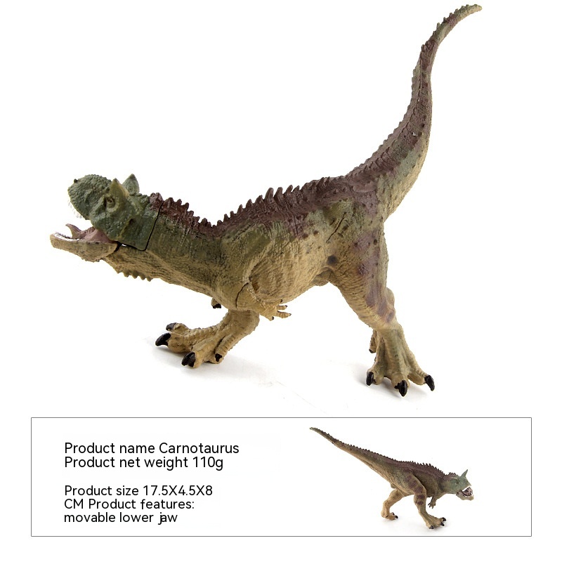 Title 2, Dinosaur Model Toy Supporting Posture Ox And Dr...