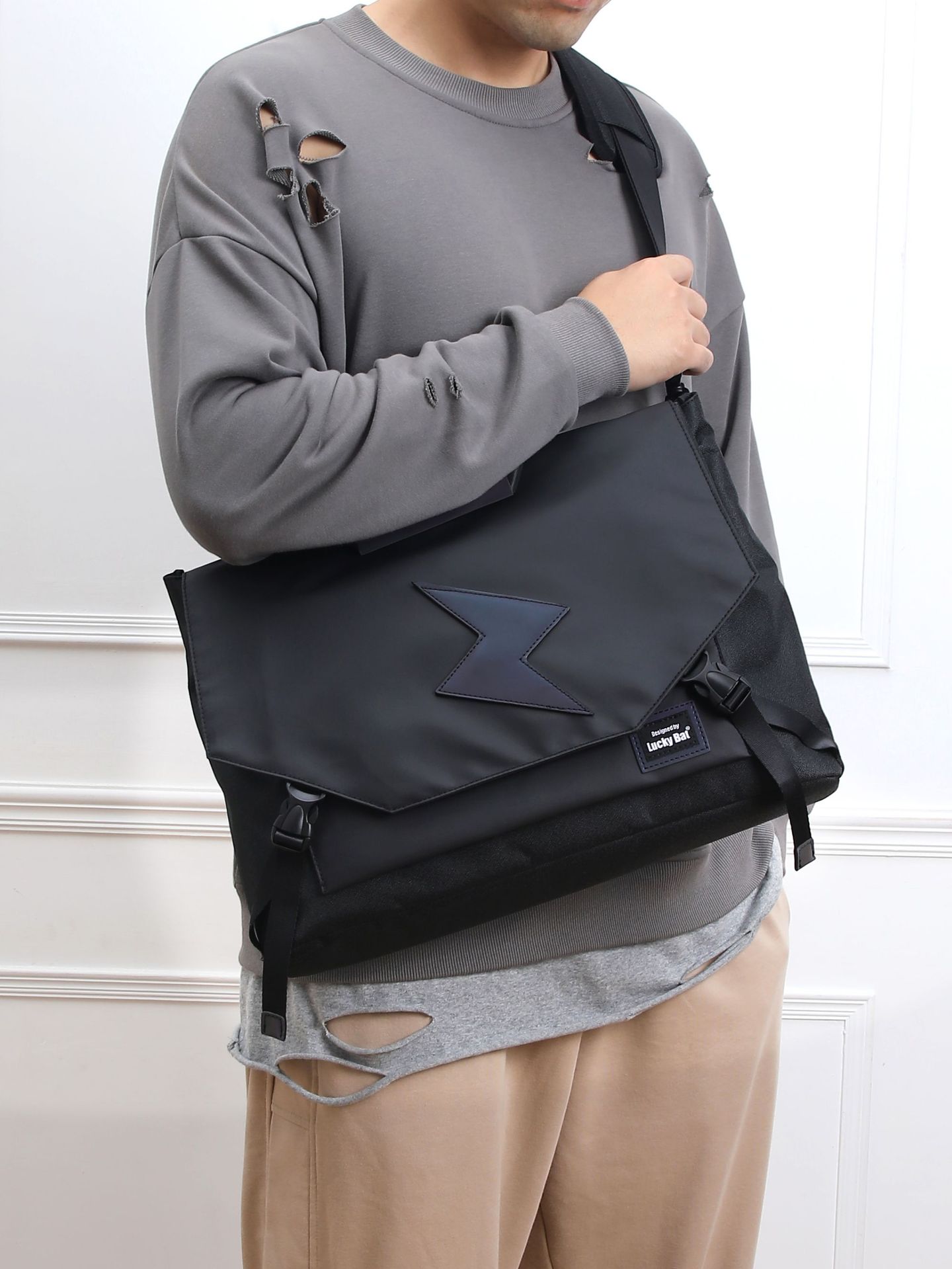 Title 2, Laptop tas draagbare messenger bag gaming noteb...