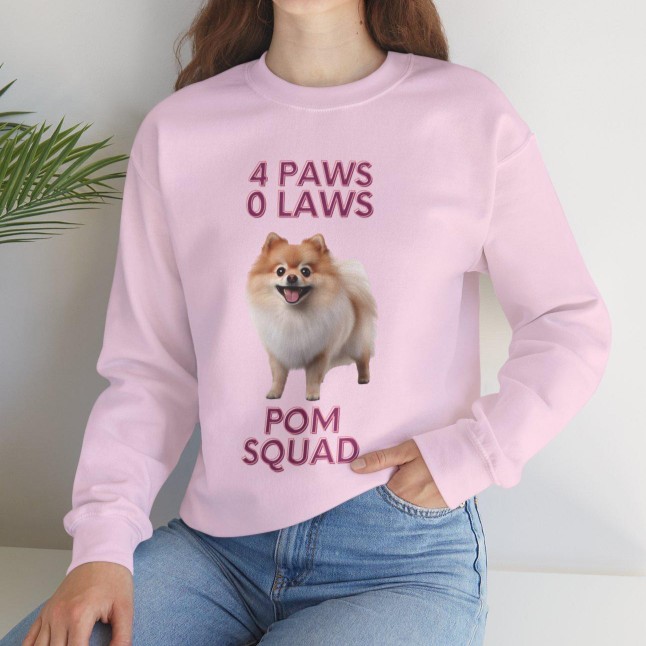 Autumn And Winter European And American Cute Dog Print Long Sleeve