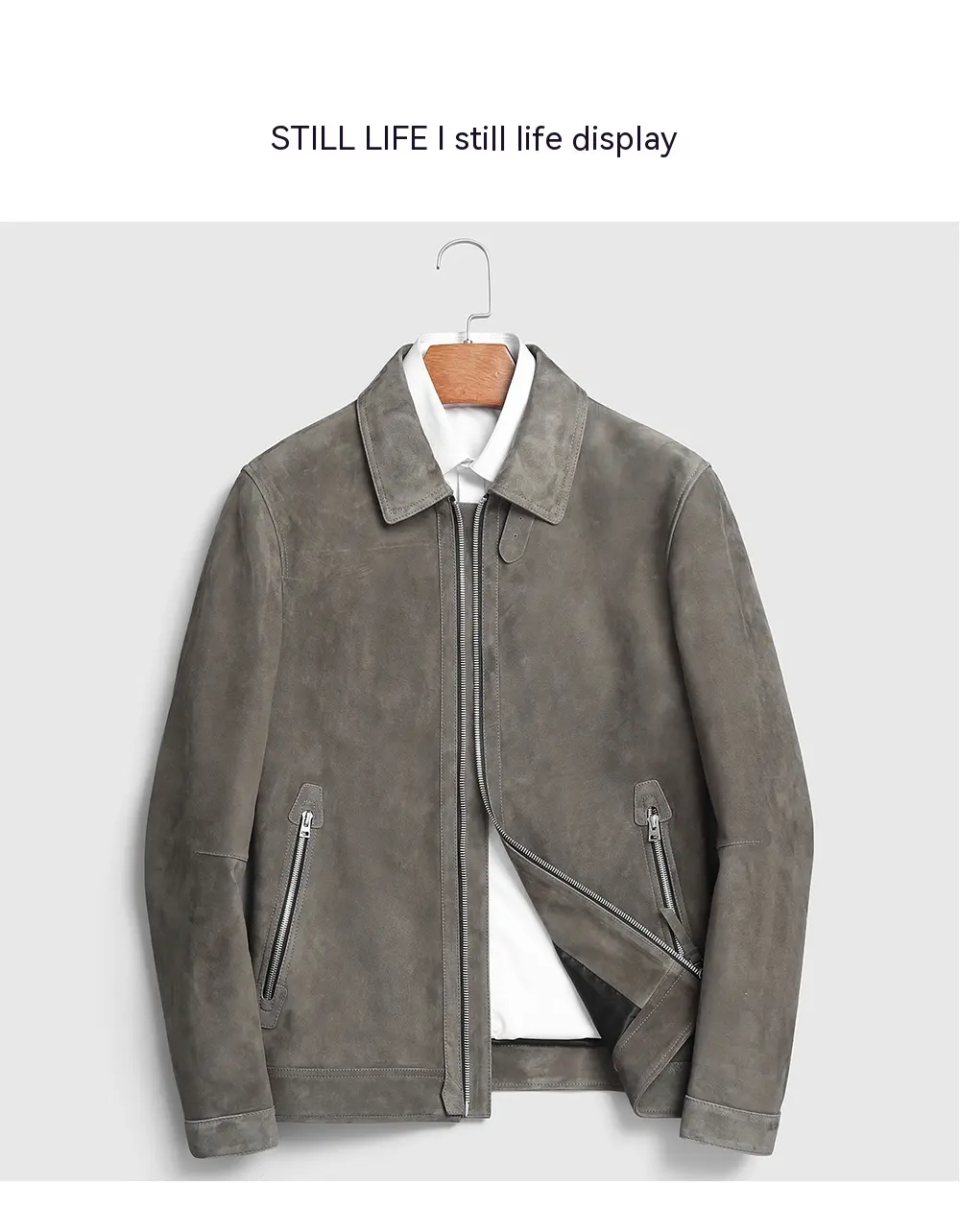 Sheepskin Light Luxury Suede Genuine Leather Clothes
