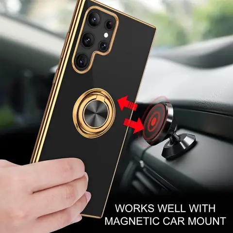 Applicable M54 Phone Case 6D Ring On-board Bracket Silicone