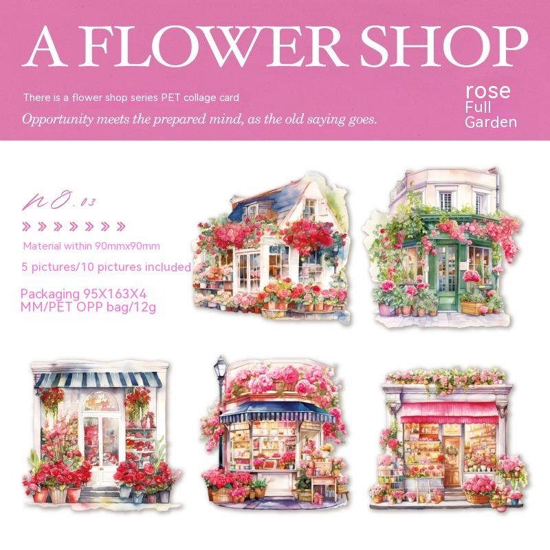 Title 6, There Is A Flower Shop Ins Flower Decoration Ma...