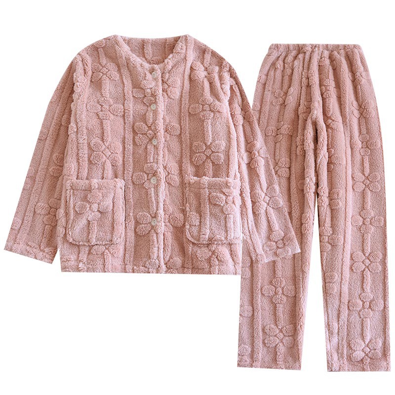 Title 6, Coral Velvet Pajamas Women