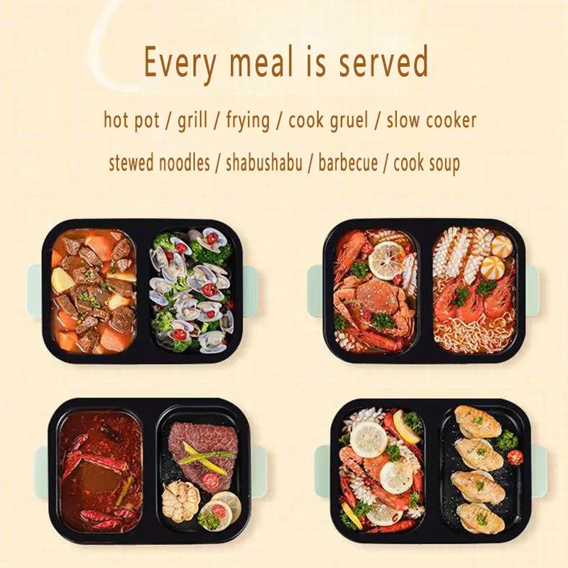 Roast All-in-one Pot Household Multi-functional Cooking Electric
