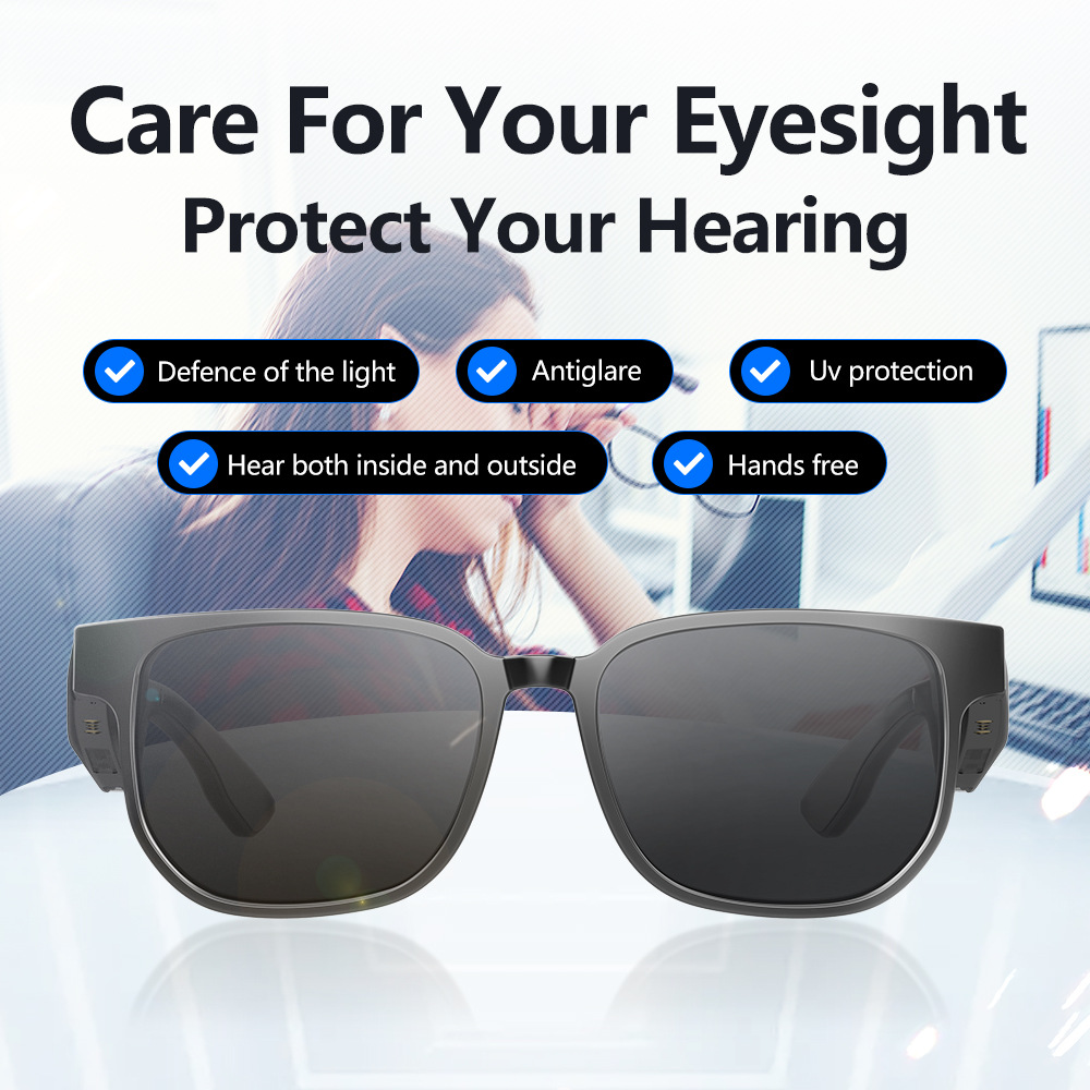 Lunettes intelligentes Bluetooth Appel Musique Lunettes d'extérieur ar | Diversi