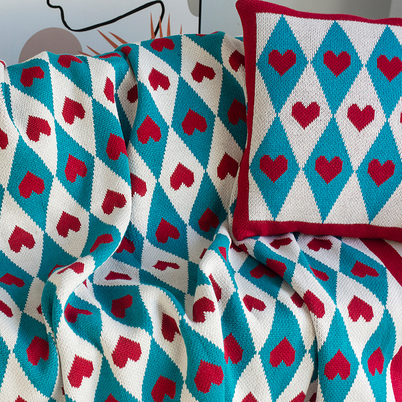 Bohemian Style Sofa Blanket Office Nap