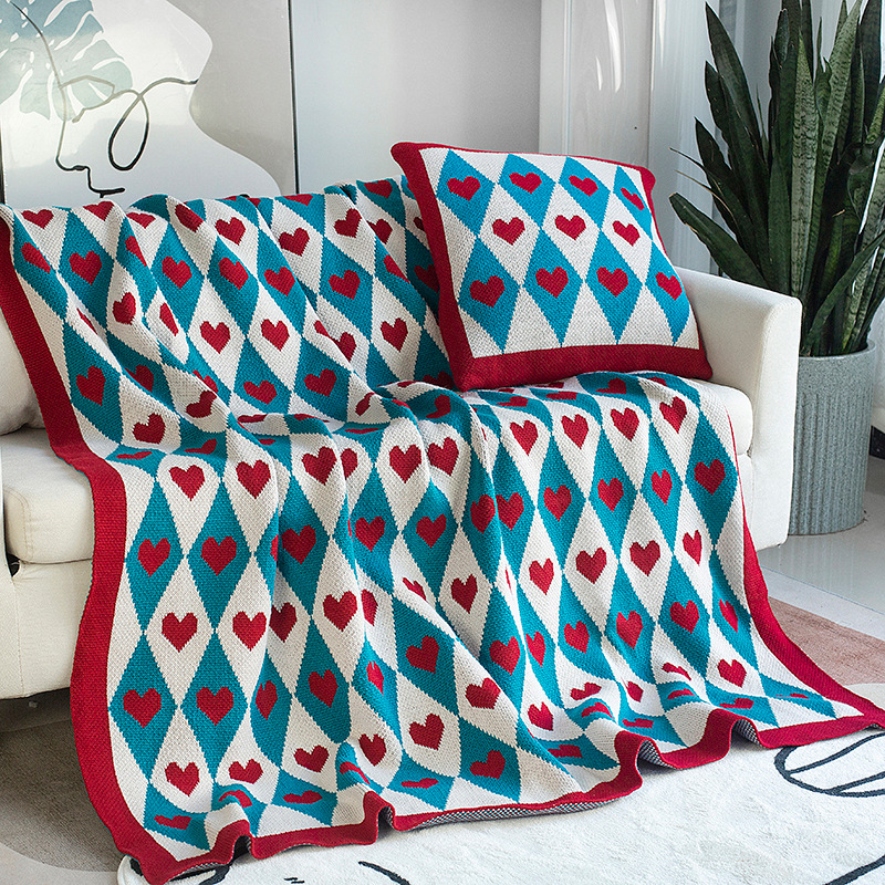 1738427699644469248 - Bohemian Style Sofa Blanket Office Nap