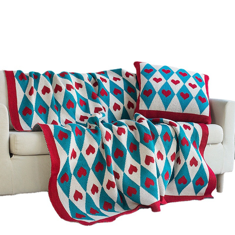 1738427699862573056 - Bohemian Style Sofa Blanket Office Nap