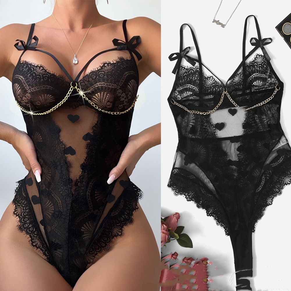 Title 6, Sexy Mesh See-through Bustiers & Teddies. Enhan...