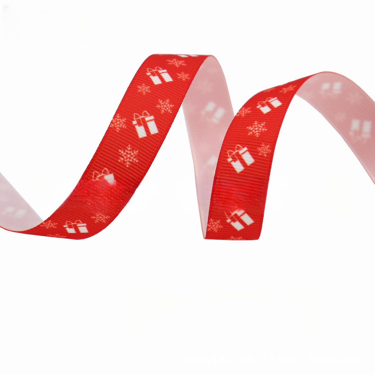 Gift Christmas Accessories DIY Decorative Thermal Transfer Polyester Ribbon - Image 2