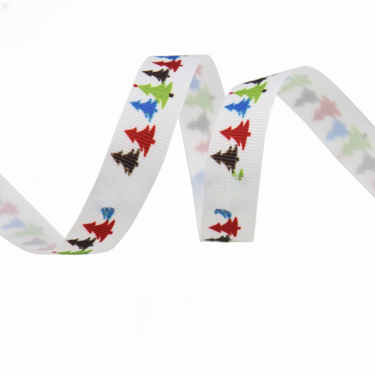 Gift Christmas Accessories DIY Decorative Thermal Transfer Polyester Ribbon - Image 20