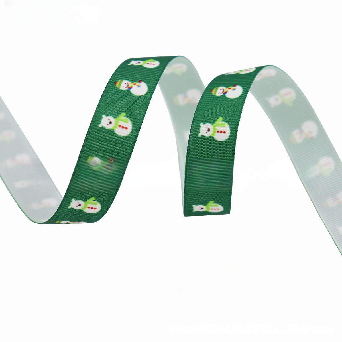 Gift Christmas Accessories DIY Decorative Thermal Transfer Polyester Ribbon - Image 32