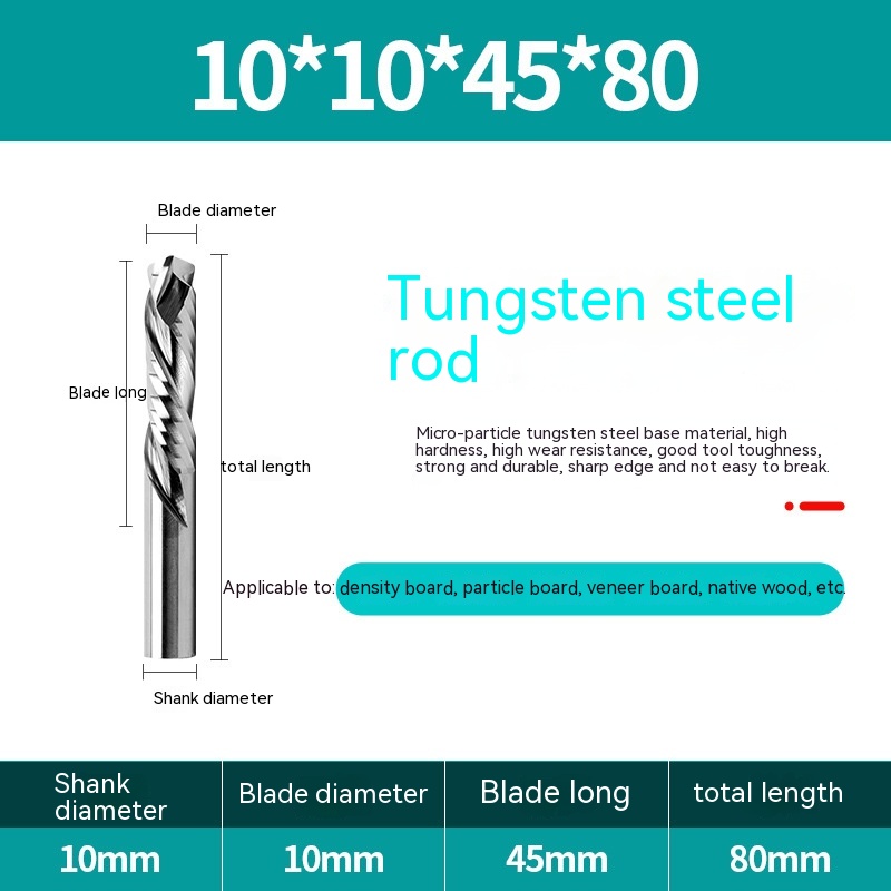 Title 2, Integrated Tungsten Milling Double Blade Woodwo...