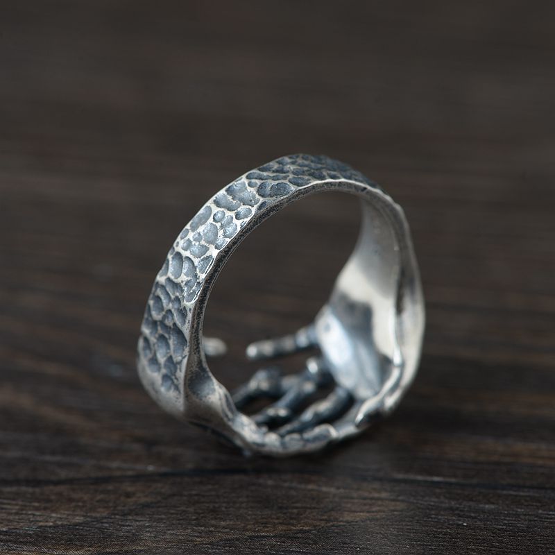S925 Silver Vintage Thai Silver Ring