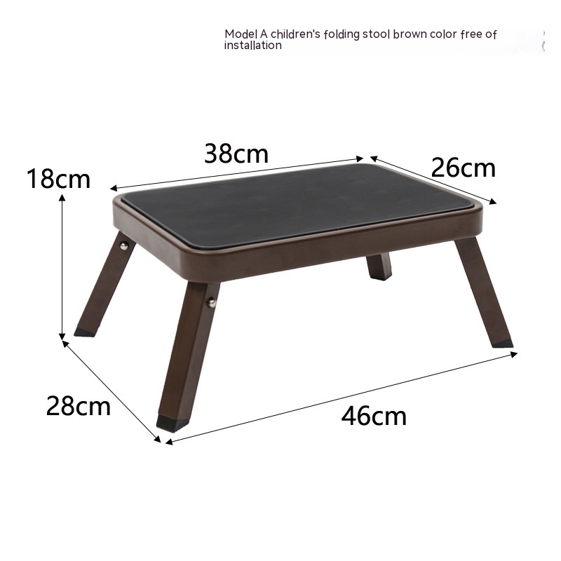 Title 1, YSF Folding Step Stool Multifunctional Househol...