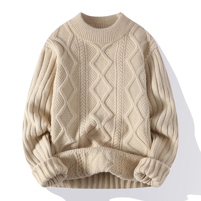 Men’s Autumn And Winter Knitted Sweater
