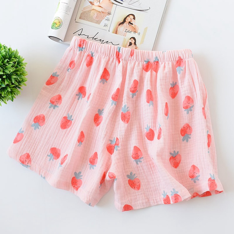 Women's Thin Summer Cotton Gauze Pajama Pants
