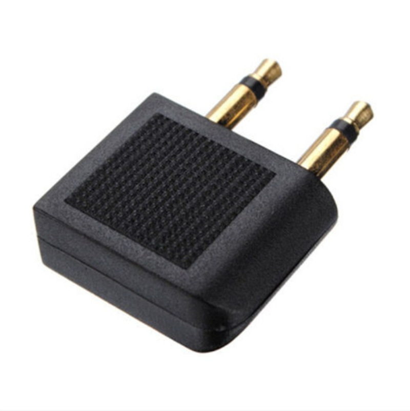 Gold-plated Aviation Headset Adapter