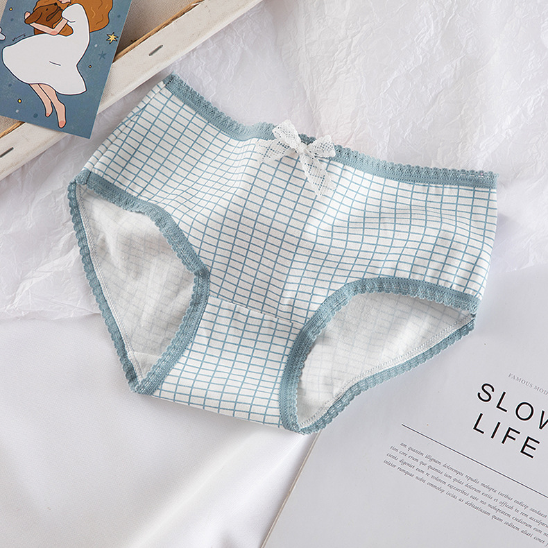 Title 5, Tingweiya Fog Blue Mesh Lovely Girl Underwear W...